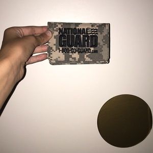 A national guard/army wallet